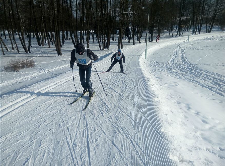 Лыжные гонки среди факультетов